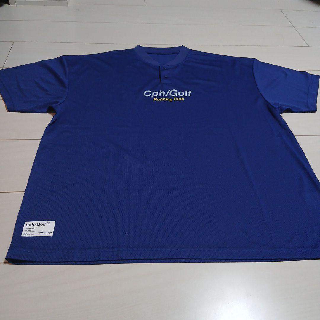新品未使用!!! Cph/Golf シャツ 青