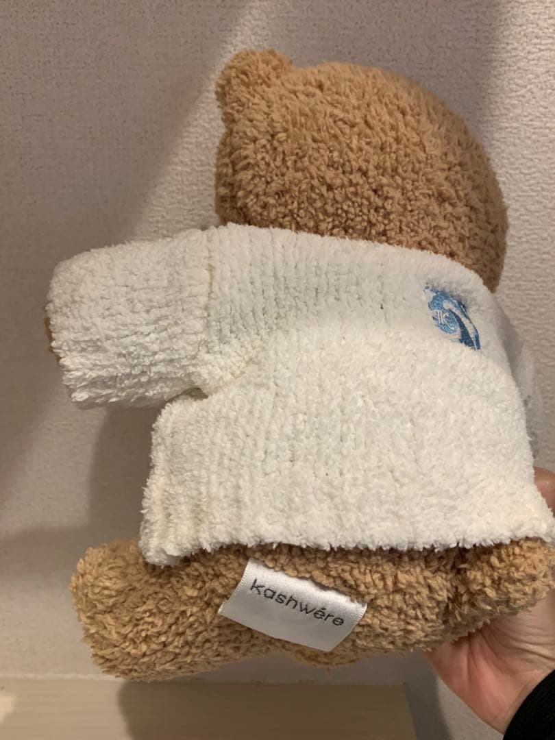カシウェア　KASHWEAR KASHBEAR ベアR刺繍入りぬいぐるみ　くま