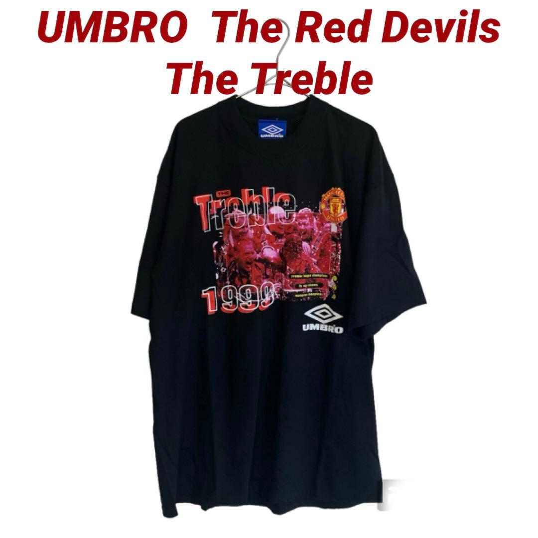 UMBRO マンチェスターU トレブル記念Tシャツ 入手困難 ヴィンテージ
