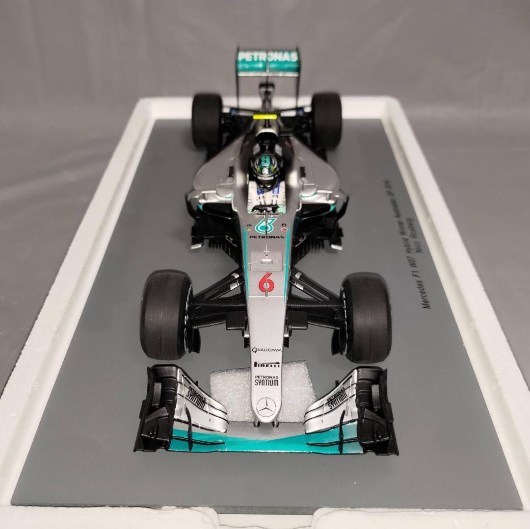 1/18 メルセデス F1 W07 2016 ロズベルグ #6 18S242