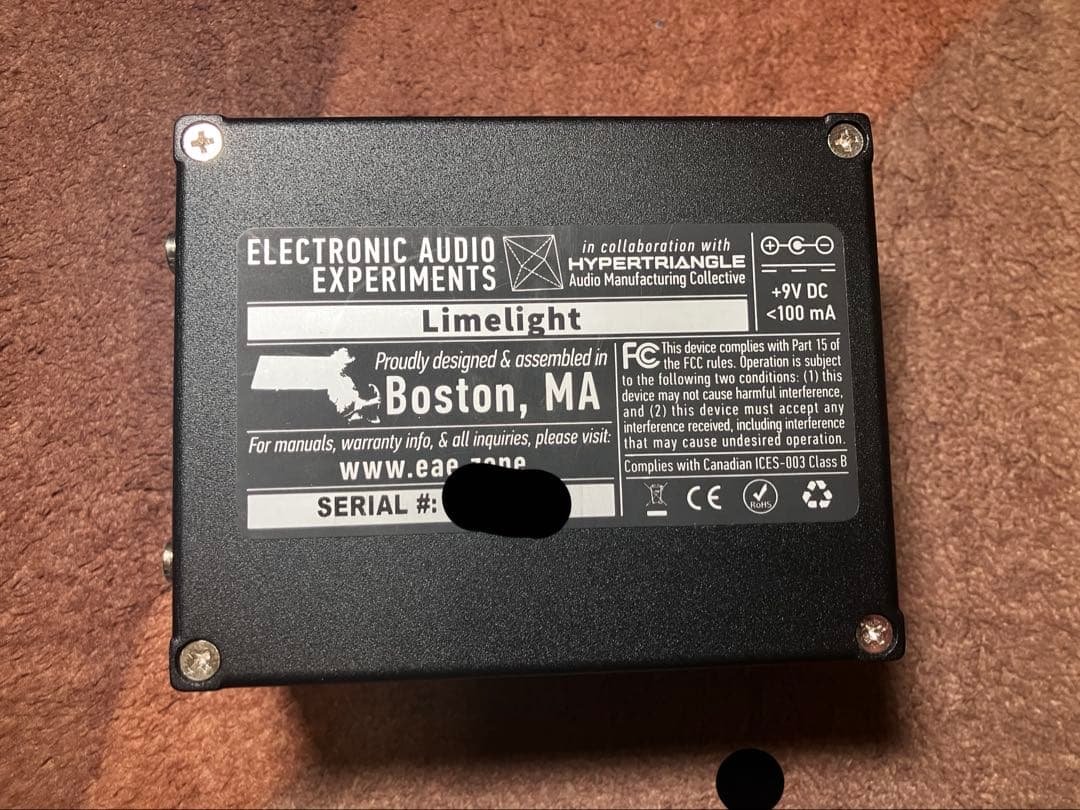 ギター ELECTRONIC AUDIO EXPERIMENTS Limelight