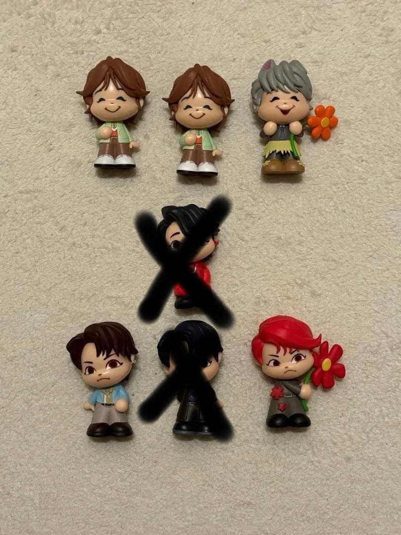 MGA ミセスグリーンアップルFJORDフ イヨルド　フィギュアガチャ7個セット