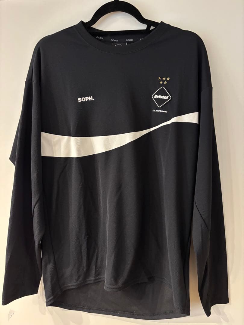 F.C.R.B. エフシーアールビーコカコーラ ロングスリーブ ツアーロンT