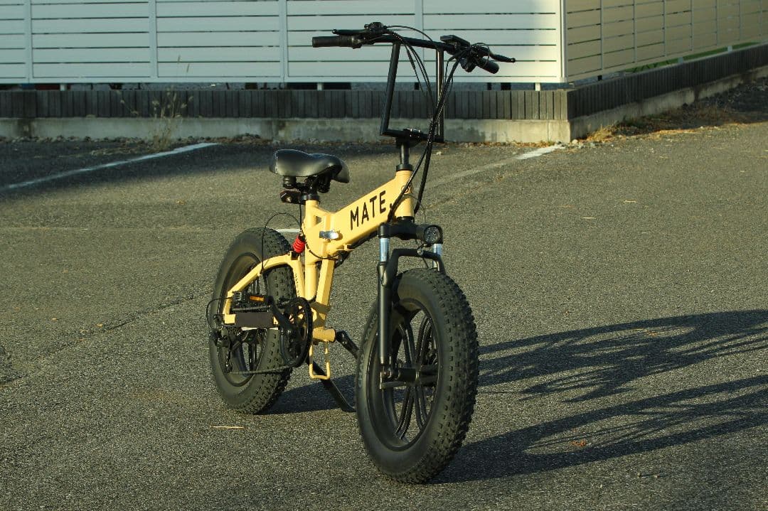 電動アシスト自転車　ファットバイク　MATE.