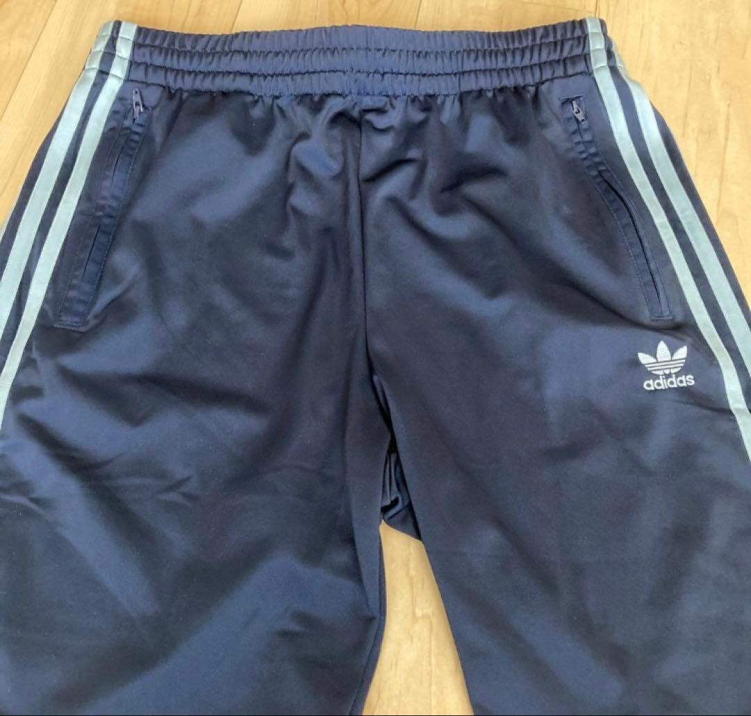 新品未使用y2k常田大希adidasジャージトラックパンツネイビー×ブルー　L