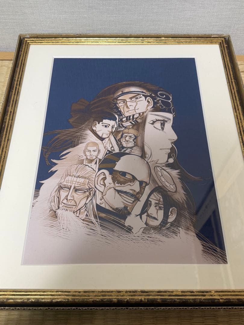 ゴールデンカムイ　額装高精細デジタルカラー　複製原画