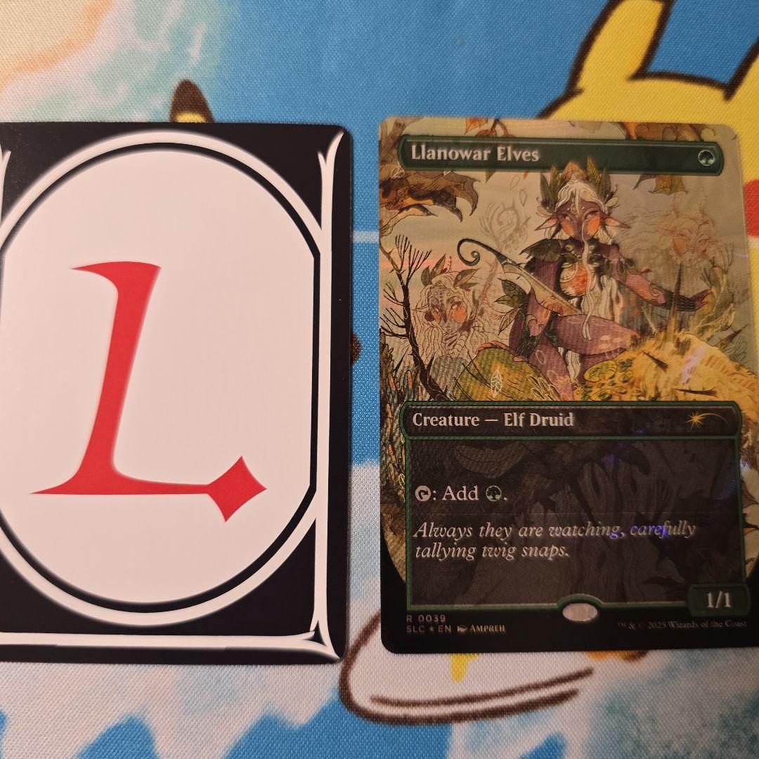 mtg フルアート ハローFOIL ラノワールのエルフ 英語版 slc