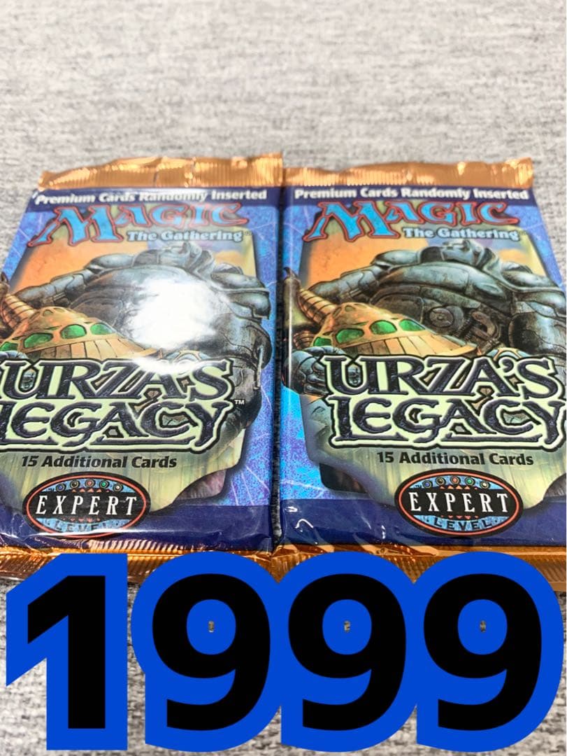 ウルザスレガシーURZASLEGACYマジックザギャザリング《未開封2パック絶版