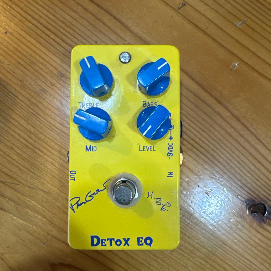 開封済み未使用　HBE Detox EQ ギターエフェクター