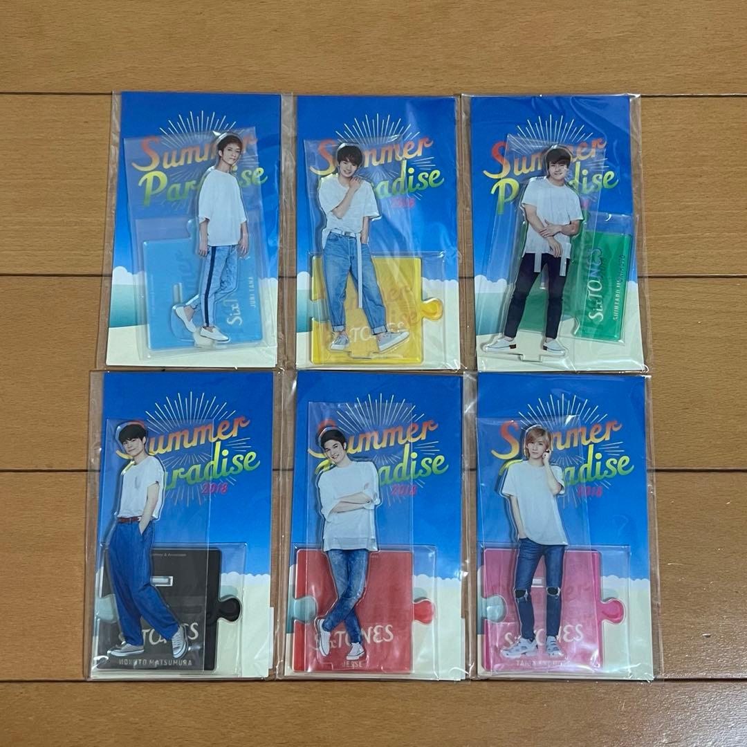SixTONES サマパラ アクリルスタンド 6個セット