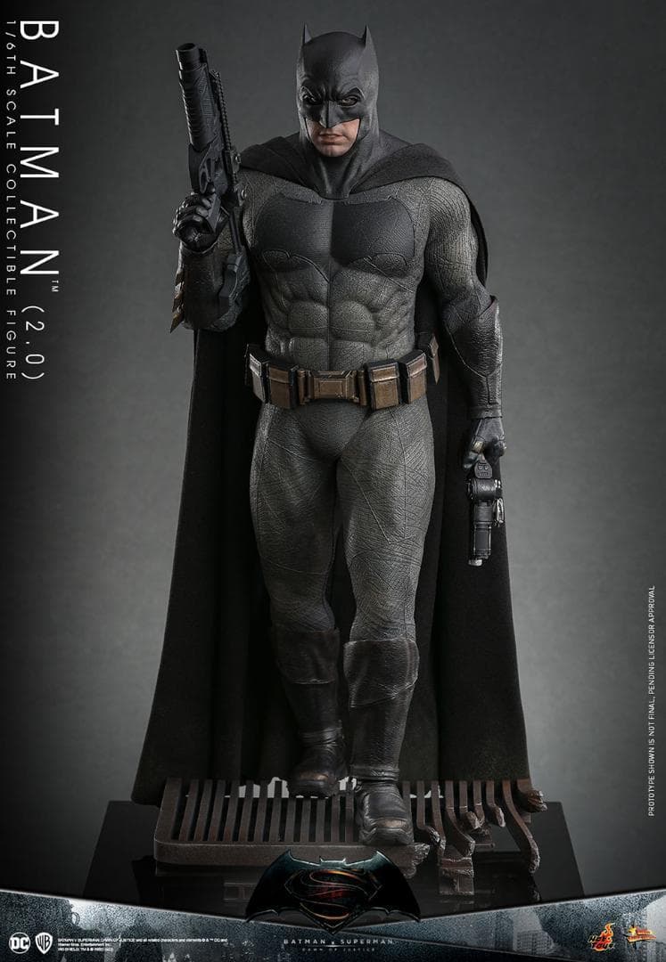 ホットトイズ 1/6 バットマン vs スーパーマン 2.0版 MMS731