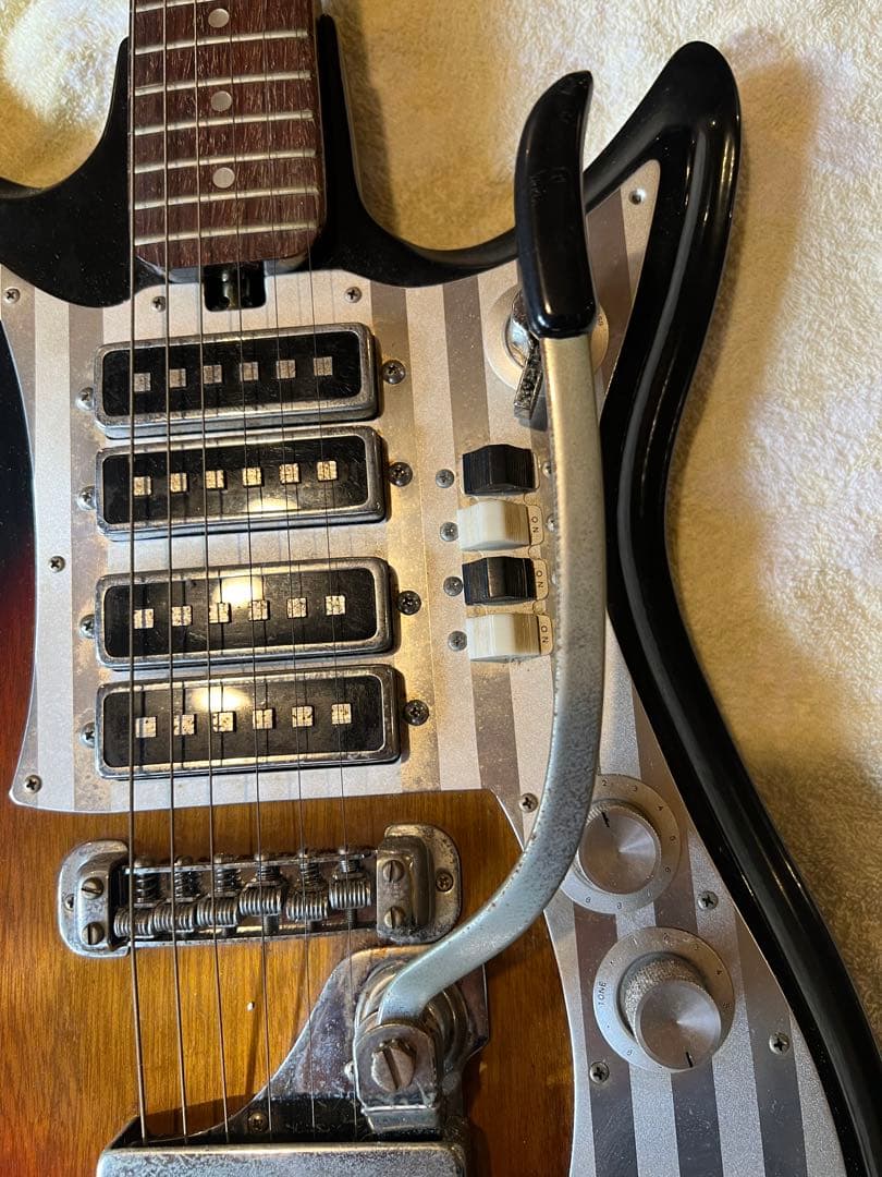 【O-153】Teisco ビザールギター K-4L