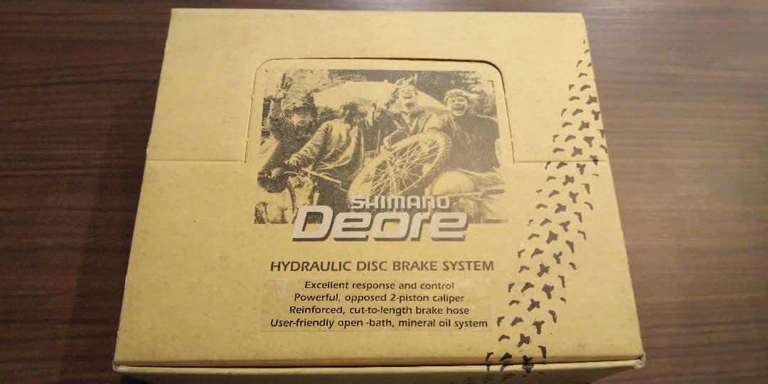 未使用 Deore BR-M555・BL-M555 油圧ディスクブレーキセット
