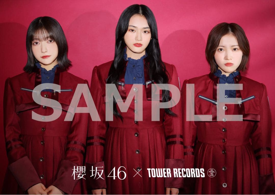 ム*丸様 櫻坂46 直筆　サイン入りポスター　大園玲　松田里奈　山﨑天
