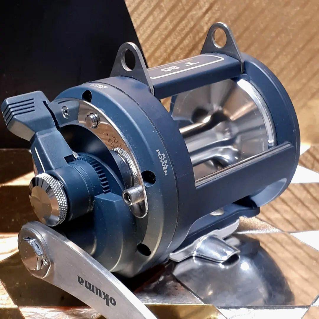 OKUMA TITUS T30 ベイトリール トローリングリール 船用 美品