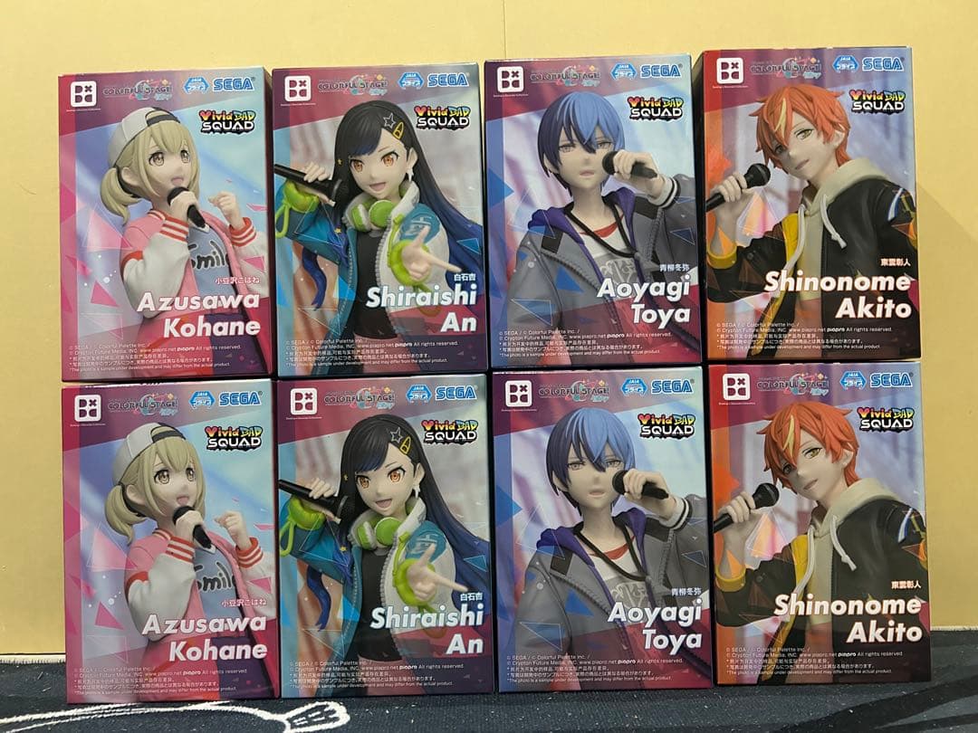 プロセカ フィギュア Vivid Bad SQUAD 全4種8体セット