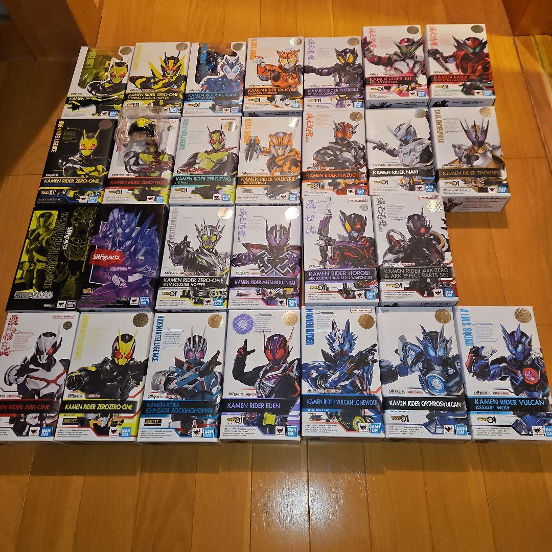 S.H.Figuarts 仮面ライダーゼロワン　27体セット売り