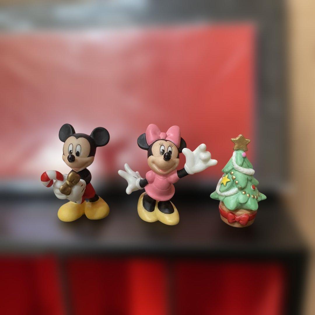 ディズニー　ミッキー　ミニー　玄関飾り　お雛様　クリスマス　お正月　フィギュア