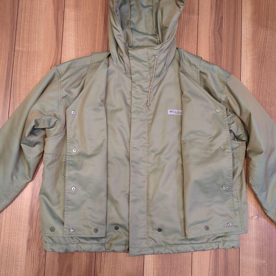 ビームス＋Columbia フィッシングジャケット 　XS カーキ