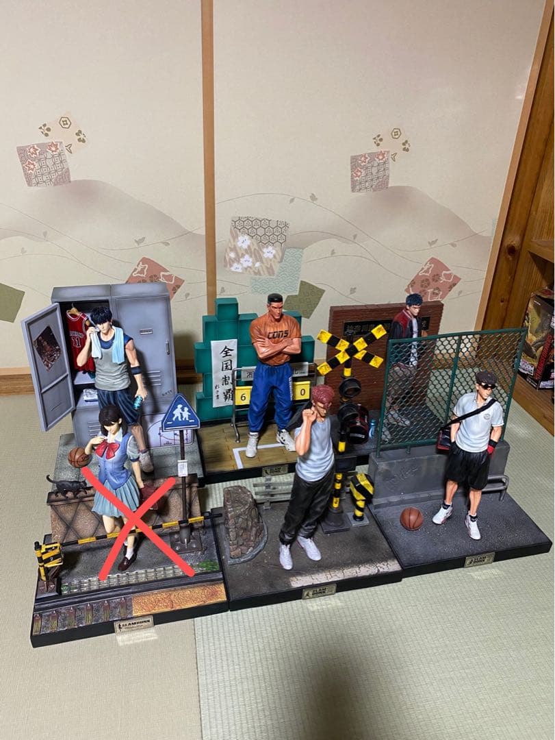 SLAM DUNK スラムダンク GKフィギュア完成品 5体セット