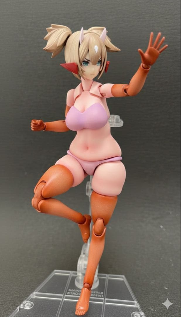 メガミデバイス 朱羅忍者ぽっちゃりボディとスレンダーボディの3点セット