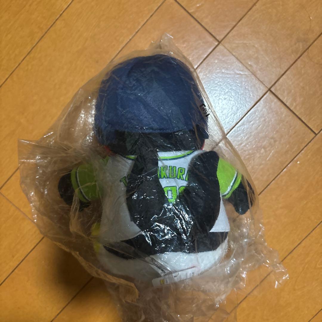 お座りつば九郎 CREWユニフォーム つば九郎 ぬいぐるみ