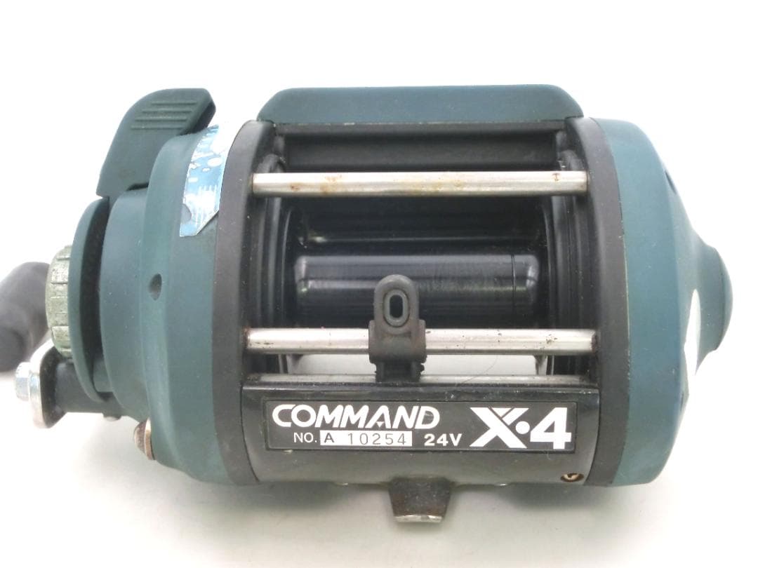 動作確認済 ミヤエポックコマンドCX-4 24V 大型電動リール MIYAMAE