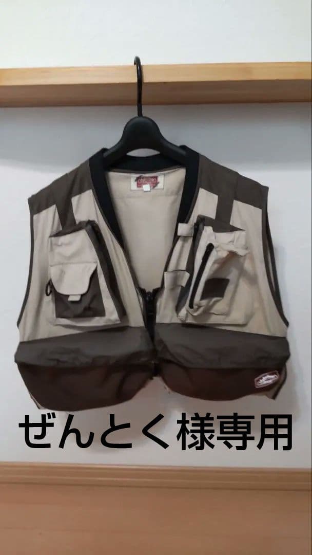 [アングラーズ ハウス] フイッシングベスト Lサイズ