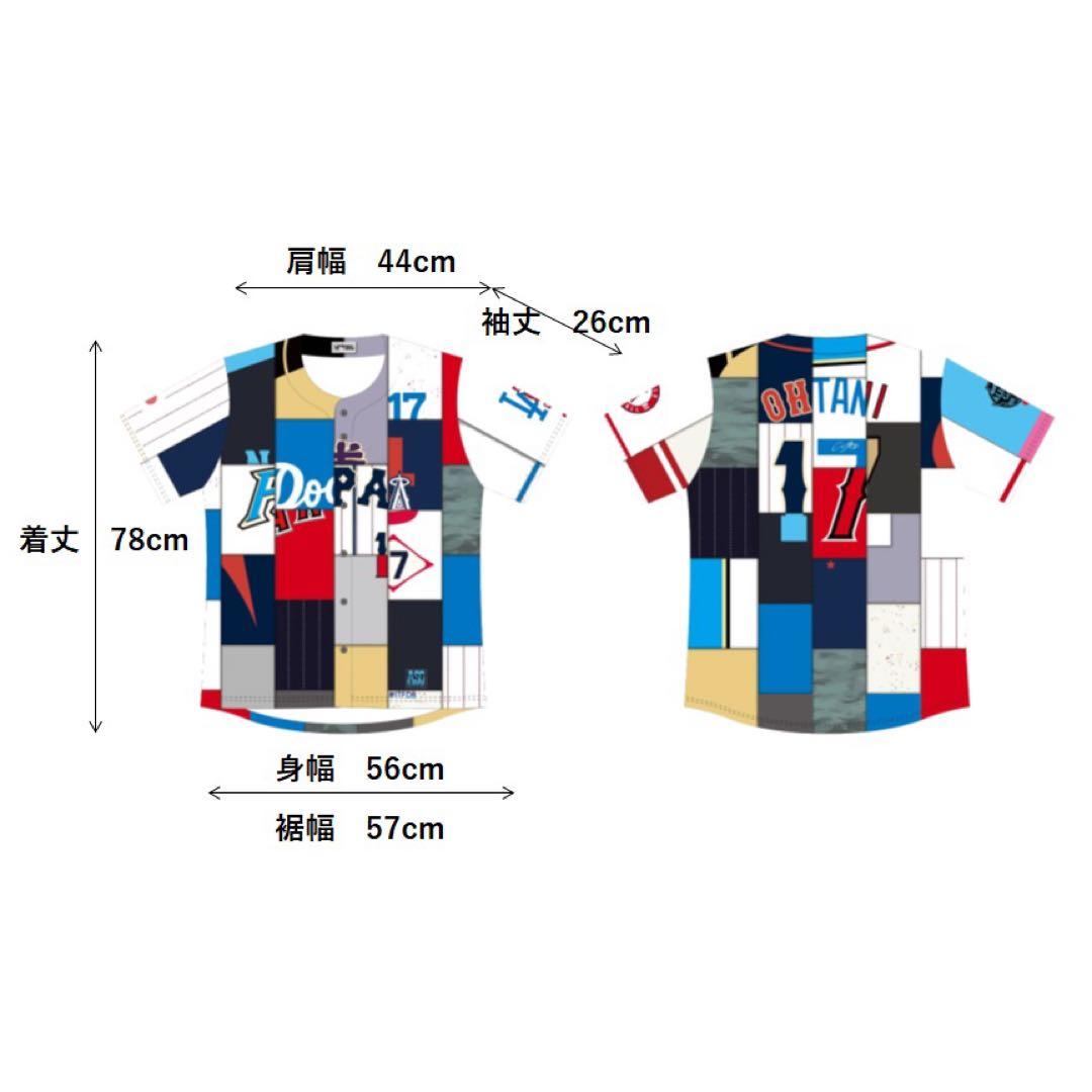 非売品 大谷翔平 サインプリント歴代ミックスユニフォーム　ドジャース　WBC