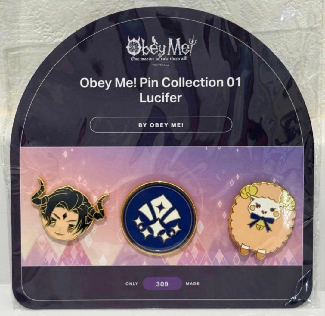 Obey Me! ルシファー　ピンバッジ　Makeship限定　新品未開封