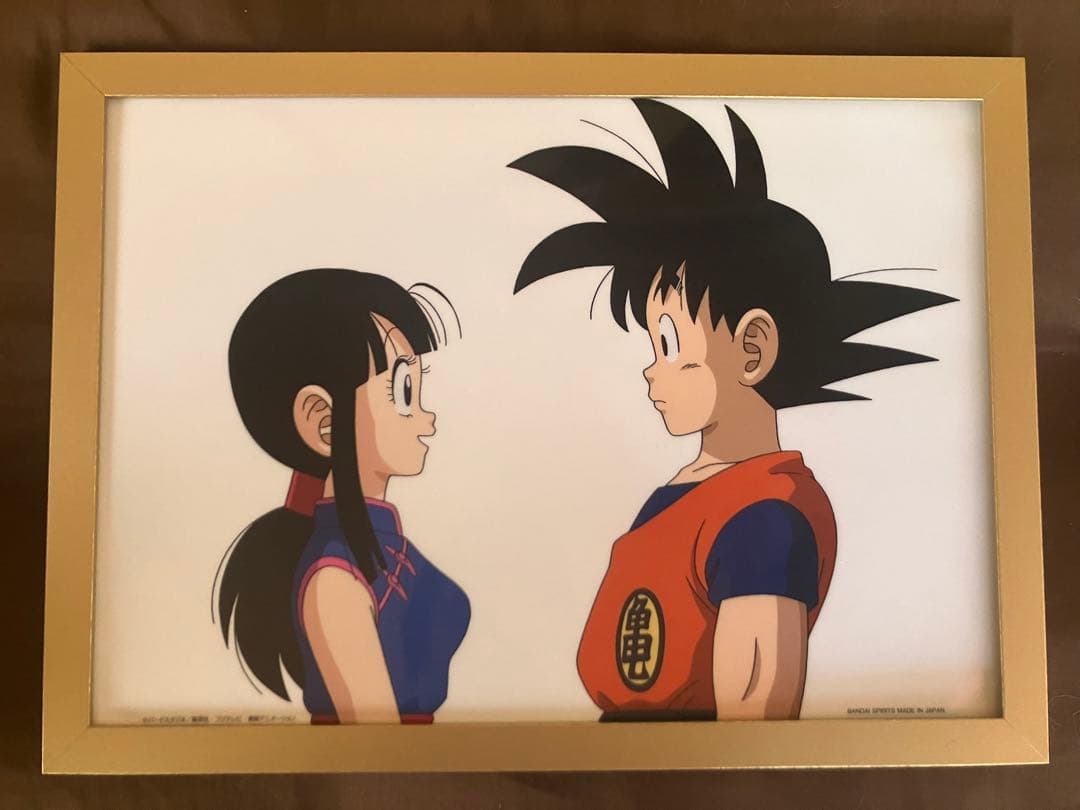 【希少】ドラゴンボール　孫悟空＆チチ　再会　セル画アートシート 鳥山明