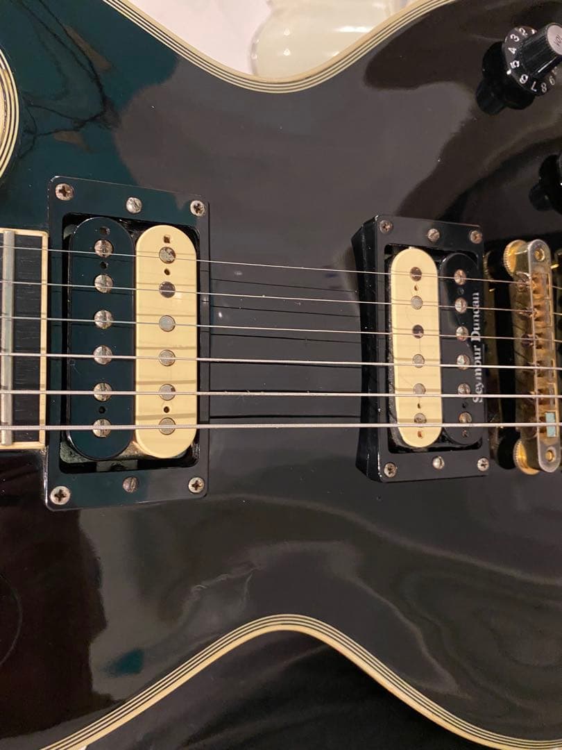 Edwards 初期　レスポールカスタム　エボニー指板 lespaul