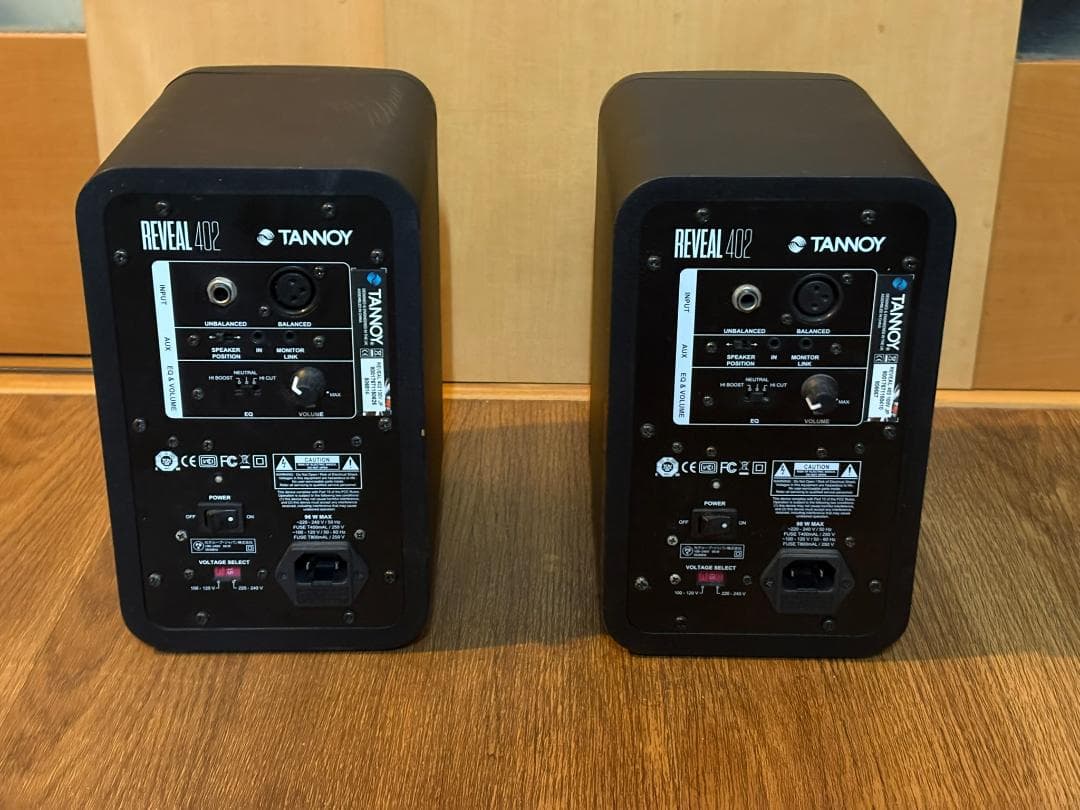 TANNOY REVEAL 402 スタジオモニタースピーカー
