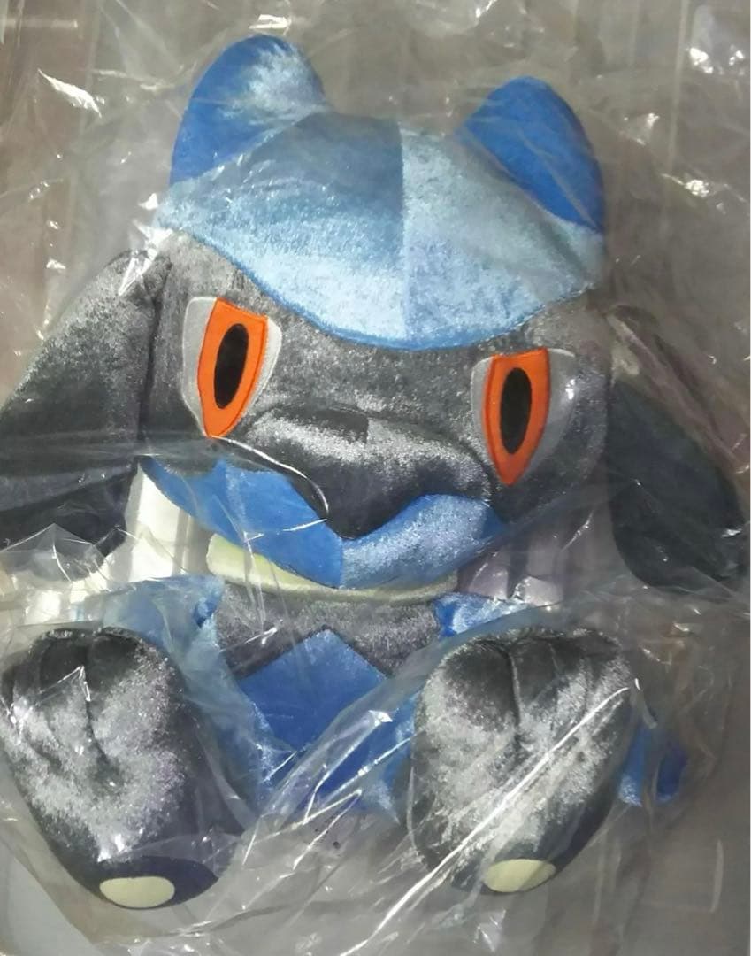 ポケモン　ぬいぐるみ　リオル　ビッグサイズ　BIG 202307100001
