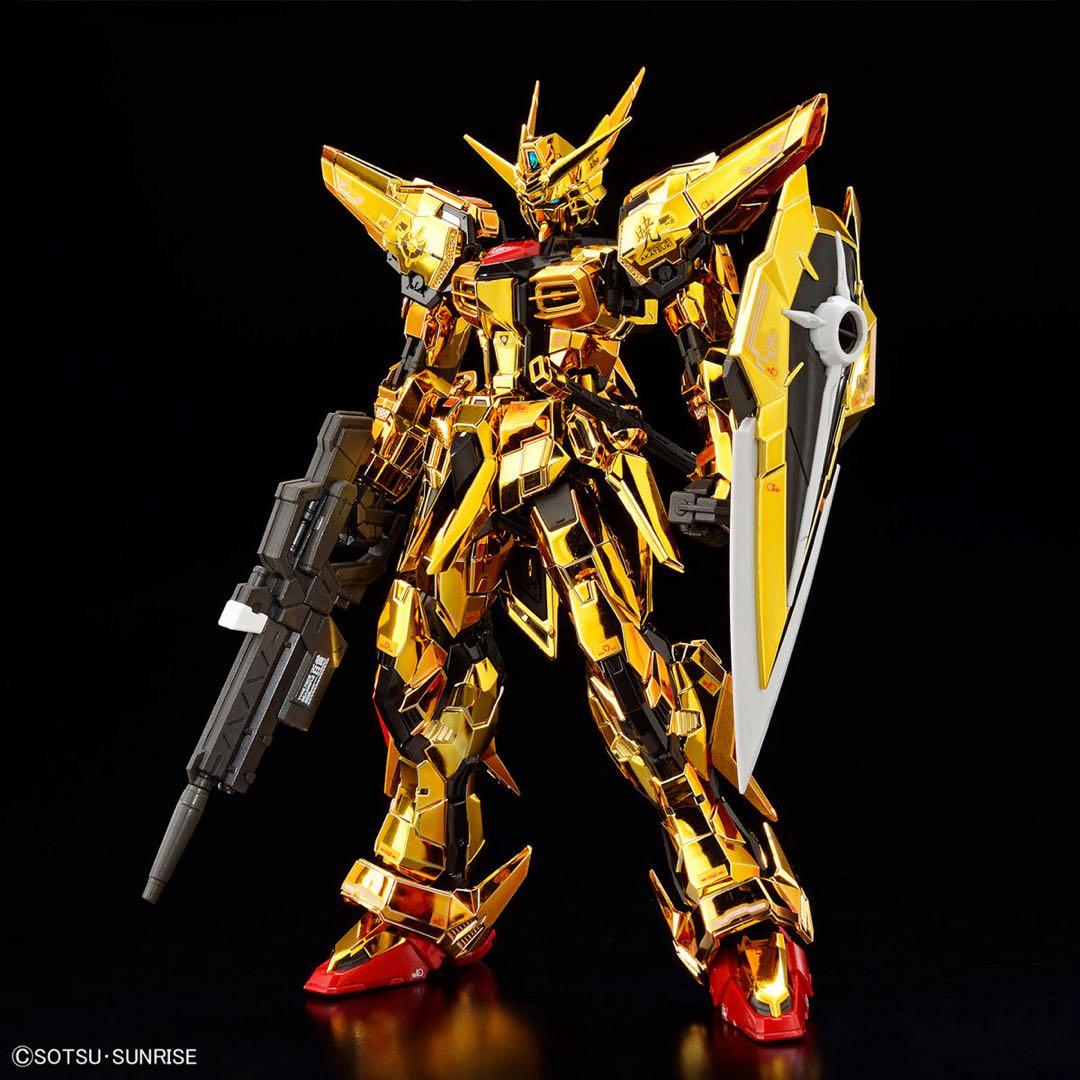 【新品】【デカール付】RG アカツキガンダム + シラヌイ ゼウスパーツ
