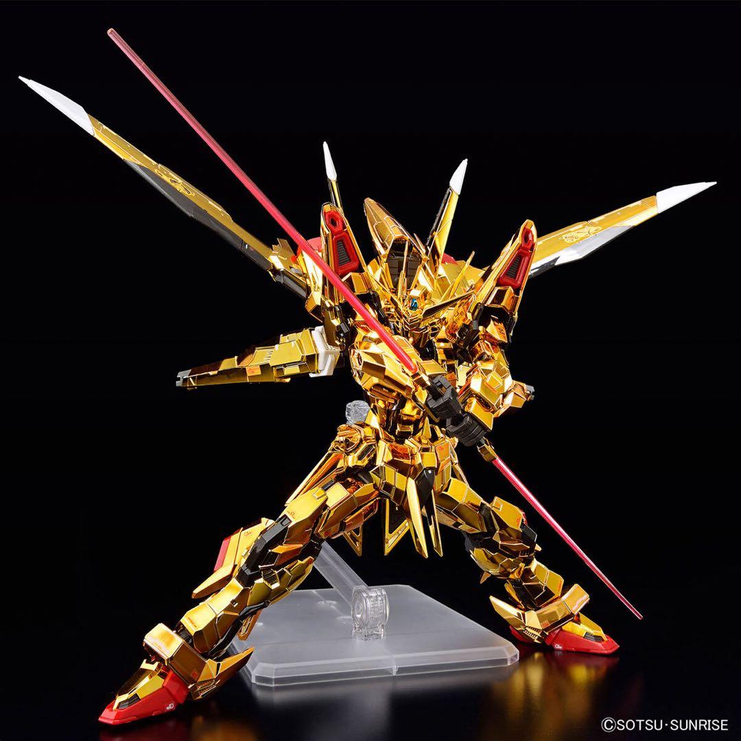 【新品】【デカール付】RG アカツキガンダム + シラヌイ ゼウスパーツ
