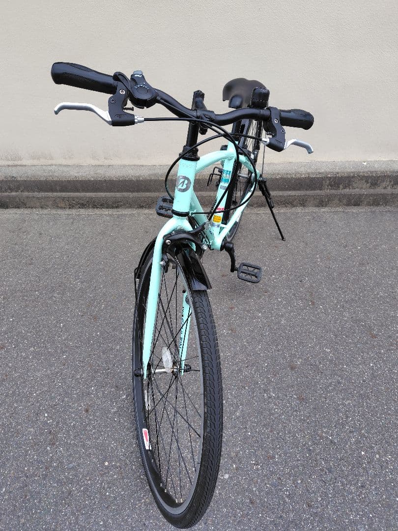 あさひ シュライン クロスバイク ミントグリーン 26インチ 自転車 美品 愛知