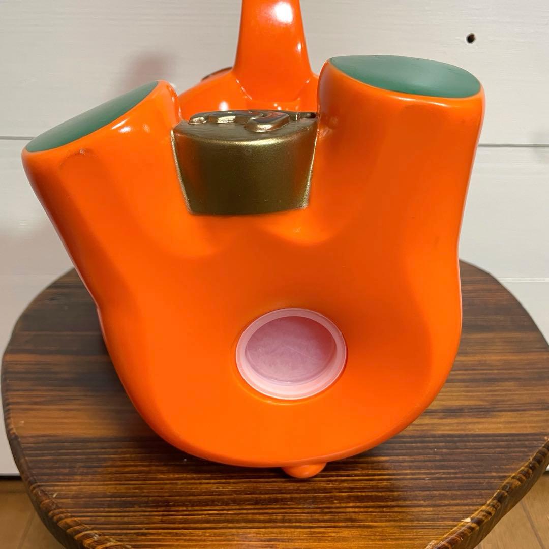 【美品】サトちゃん 招き像 千万両 招き猫 25cm ビッグサイズ ソフビ貯金箱