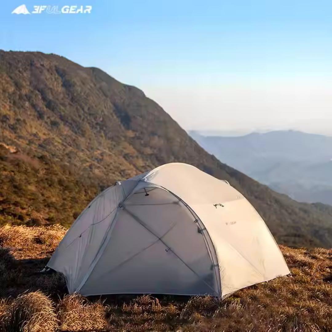 【新品タグ付】3人用ULテント 3F UL GEAR QINGKONG 3グレー