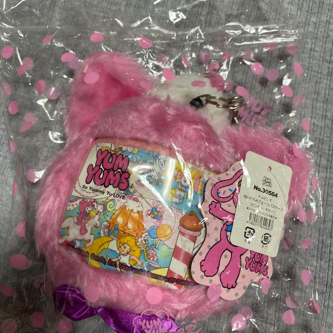 YUM YUMS ヤムヤムズ フェイス　ぬいぐるみ　パスケース
