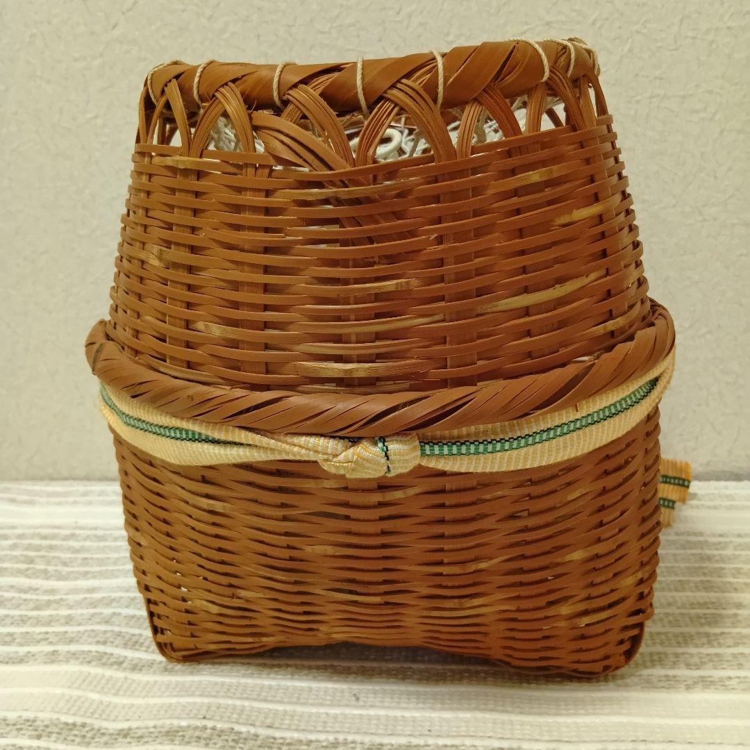 【名品】郡上魚籠　嶋数男作　重要無形文化財　新品未使用　希少