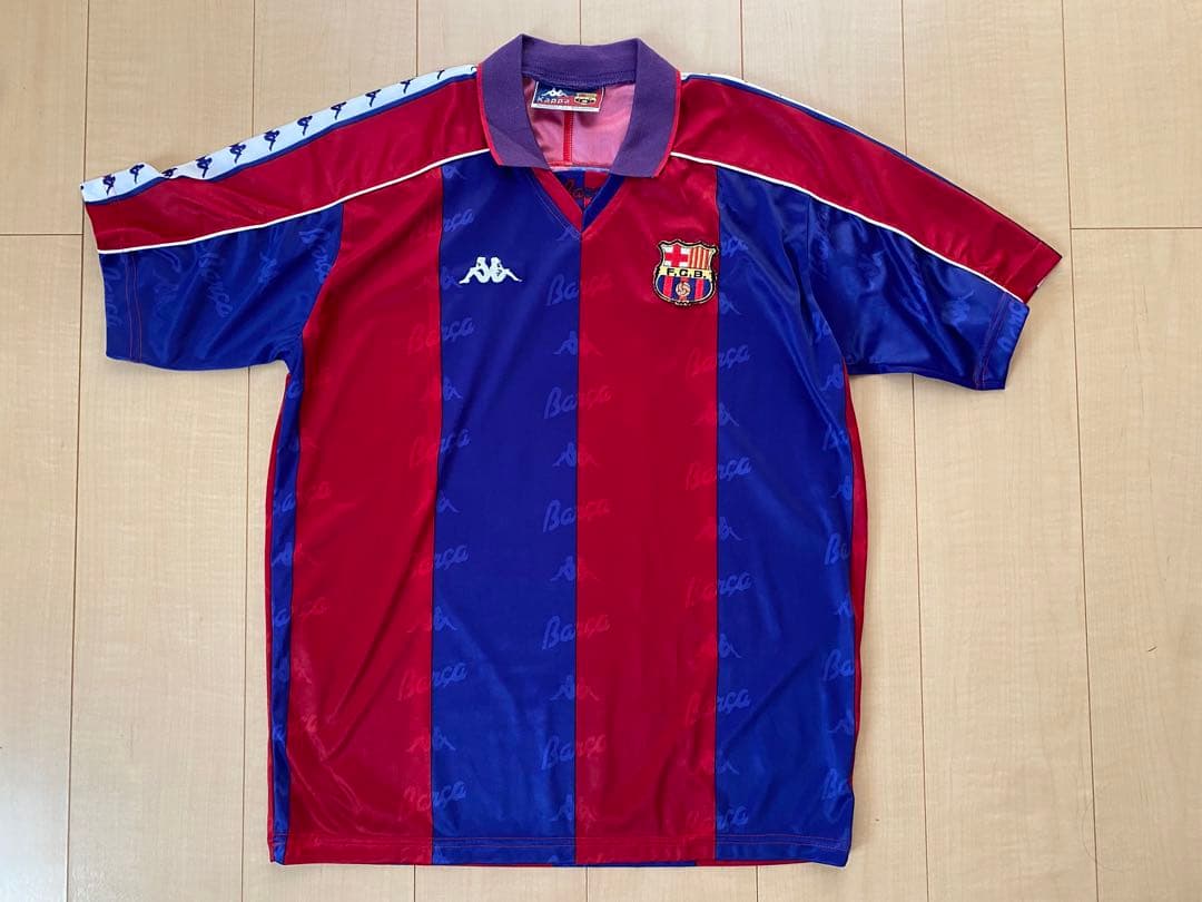 FCバルセロナ 95/96ホーム上下セット イタリア製 ヴィンテージ