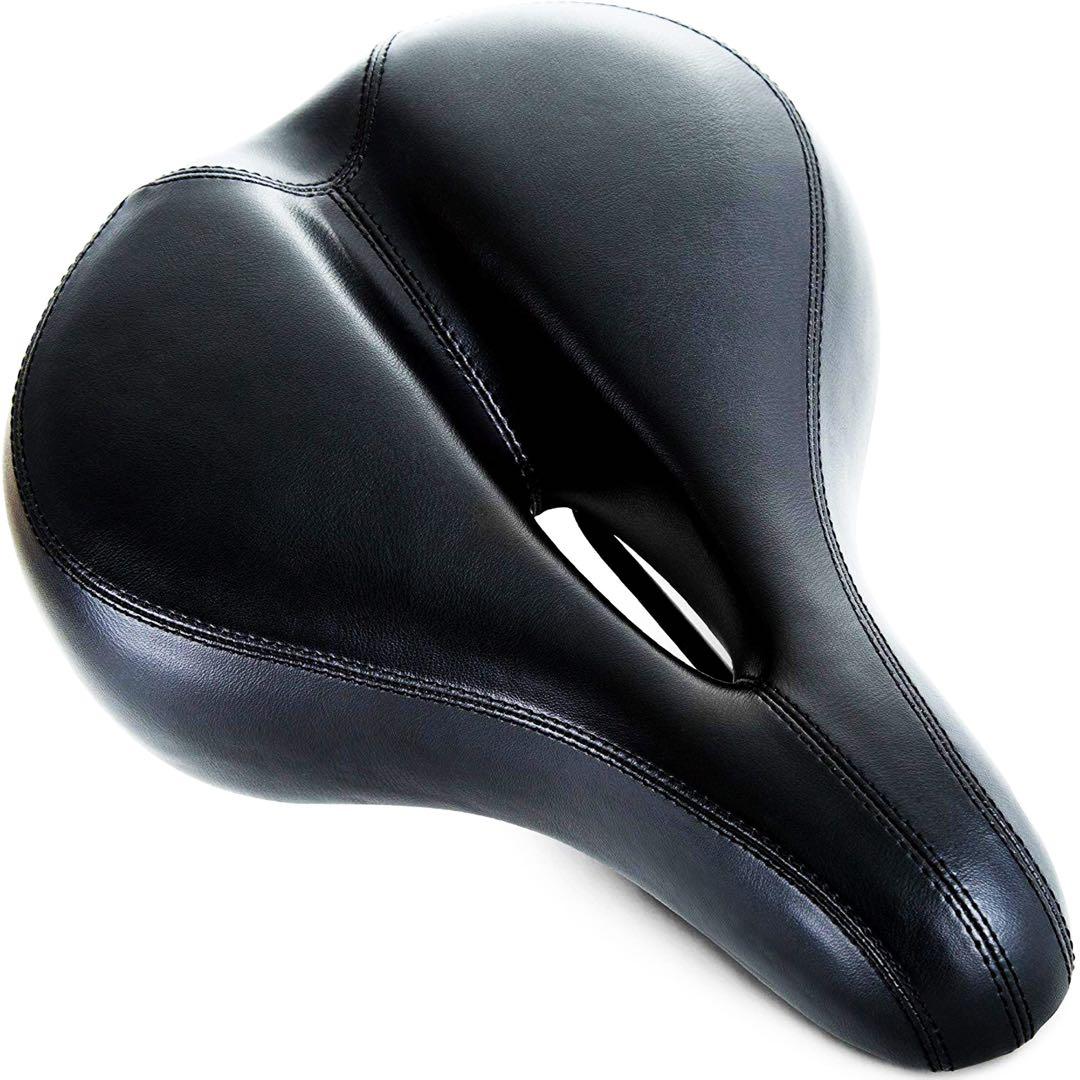 bikeroo パッド入りWide 自転車サドル ユニバーサルフィット