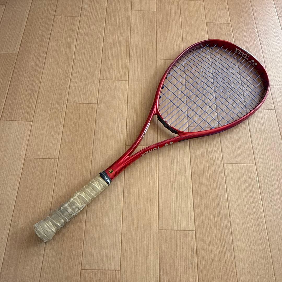 YONEX VOLTRAGE 7S 軟式テニスラケット 紅 クレナイ 日本製