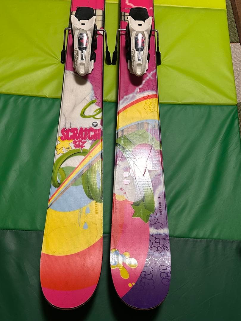 ロシニョール　Scratch マーカー　パウダー　フリースキー　174cm