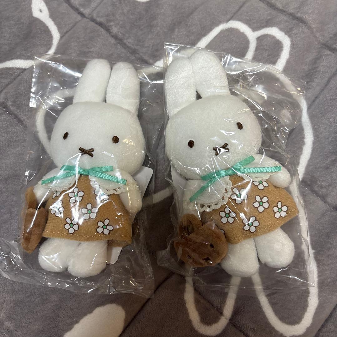 ミッフィー miffy zakka fes ブラウンワンピース マスコット