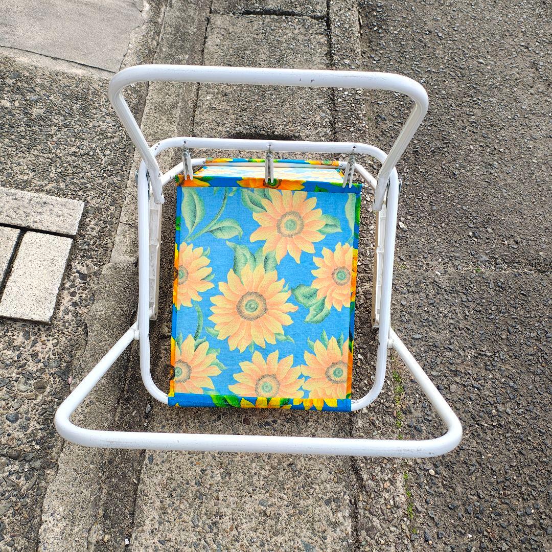 ※本日限定 24時まで※折りたたみ式アウトドアチェア 2脚セット 昭和レトロ