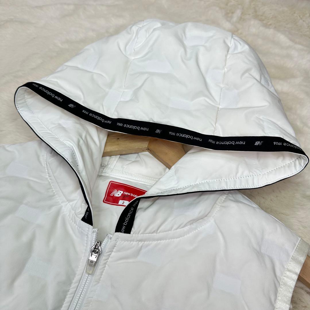 ✨美品✨ニューバランスゴルフ ゴルフ5限定 チュニック丈 中綿ダウンベスト 2