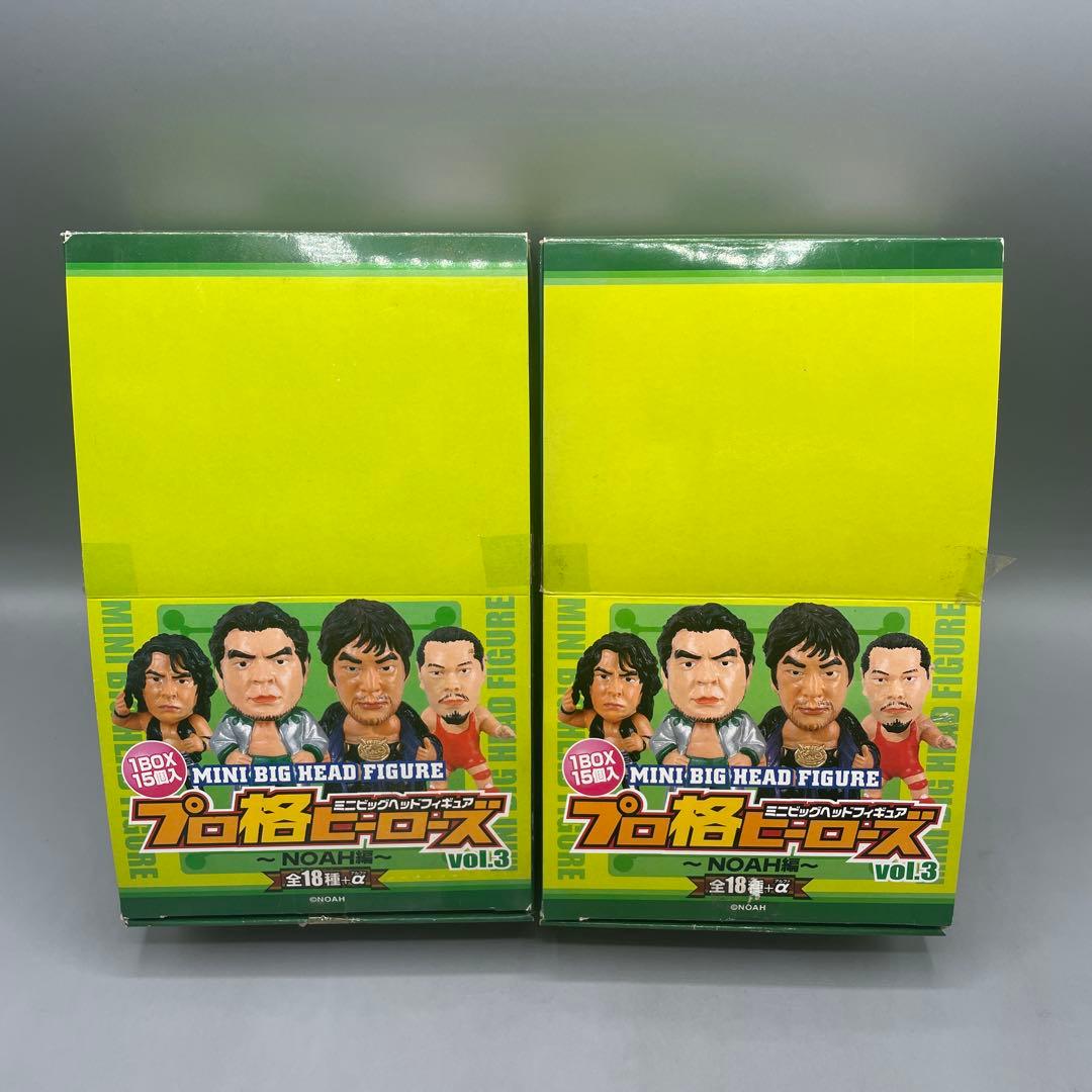 ミニビッグヘッドフィギュア プロ格ヒーローズ Vol.3 NOAH編 ダブり有