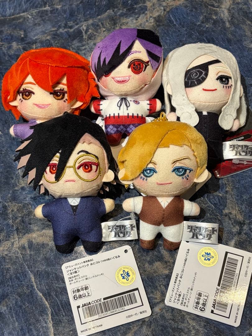 ジャンケット みにコレ mini マスコット ぬいぐるみ 全種類セット